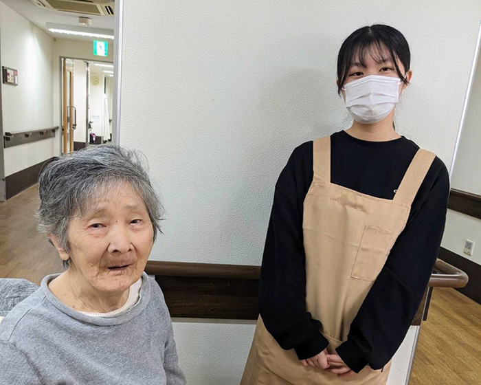 施設での生活風景